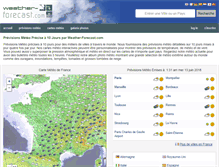 Tablet Screenshot of fr.weather-forecast.com